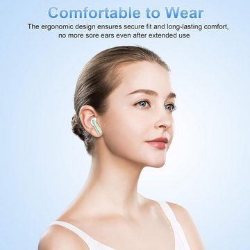 xinwld Kabellos Bluetooth 5.3 IP7 Wasserdicht Ohrhörer LED Anzeige In-Ear-Kopfhörer (Energiesparende Technologie für ein Gefühl von Freiheit und Energie., mit 4 ENC Noise Cancelling Mic, Tiefer Bass Wireless Earbuds 40Std)