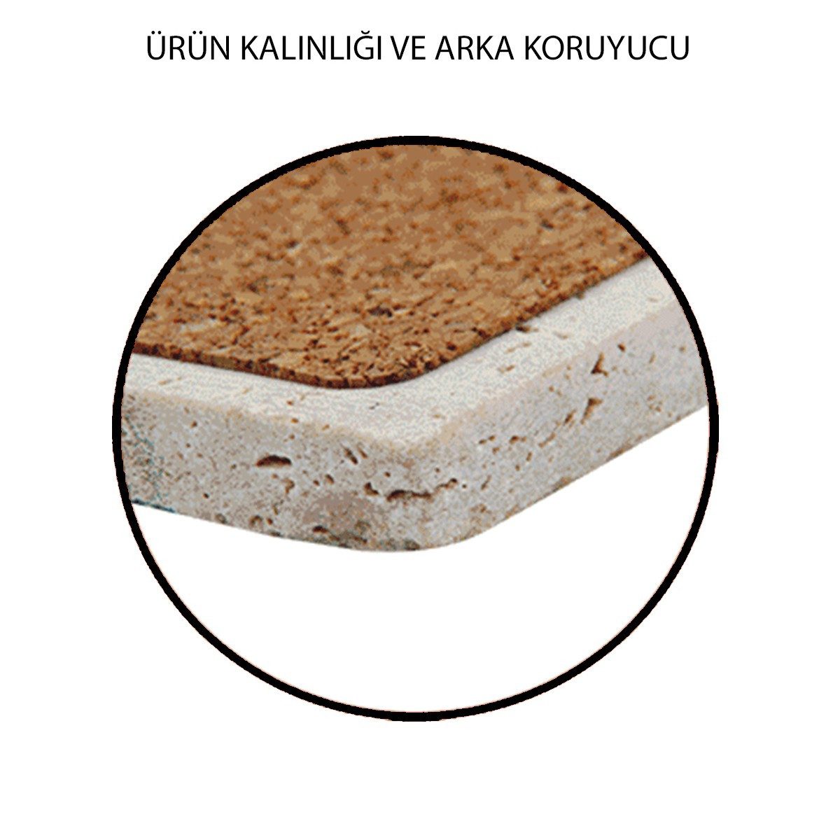 Hermia Concept Gläser-Set 100% NATURAL STONE, 10 x 10 x 1 cm (4 Pieces) R1162, 4-tlg.