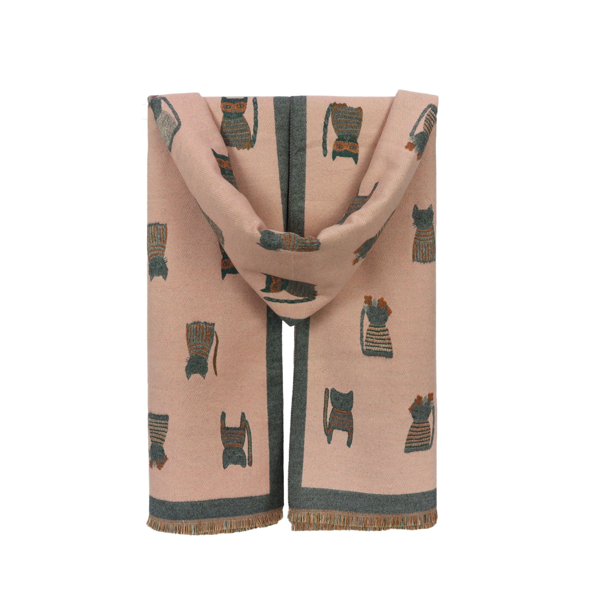 ZEBRO Modeschal Schal Katze günstig online kaufen