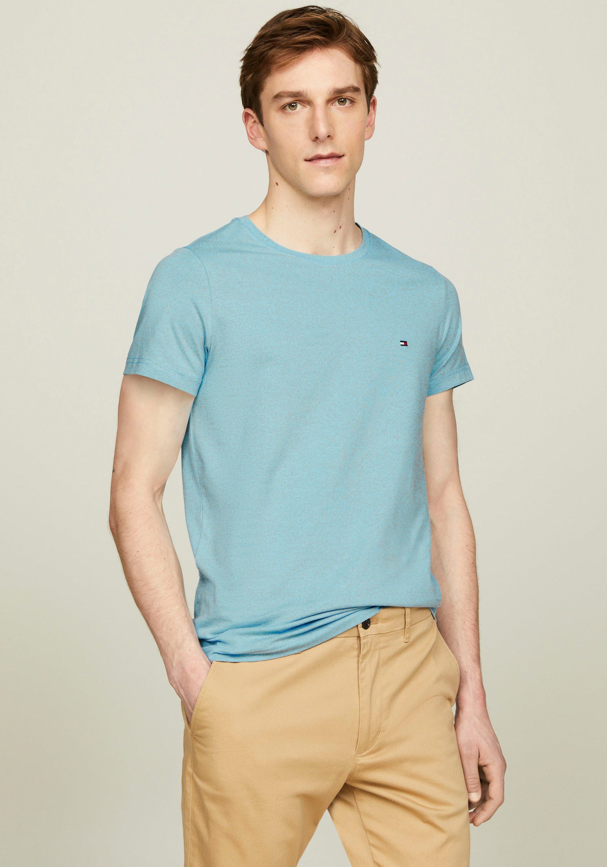 Tommy Hilfiger T-Shirt STRETCH SLIM FIT günstig online kaufen