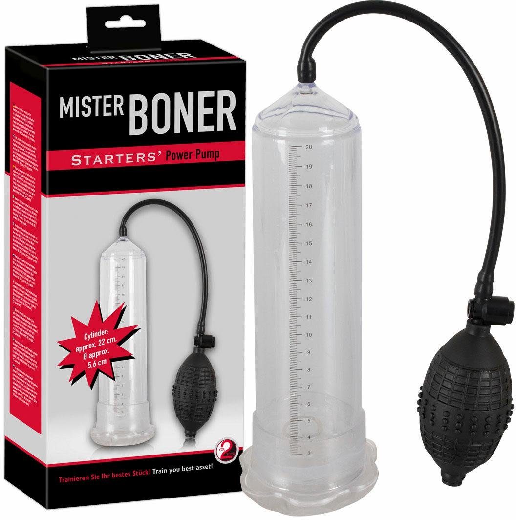 You2Toys Penispumpe Mister Boner Starters Power Pump