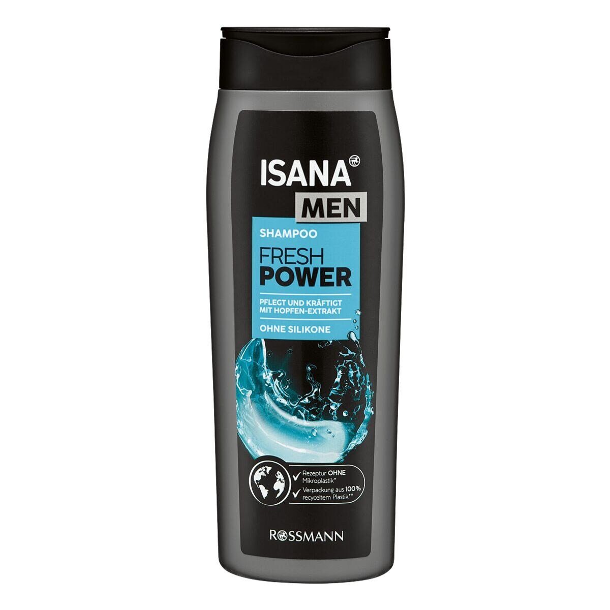 ISANA Haarshampoo MEN extra Power, für kraftvolles und gesundes Haar