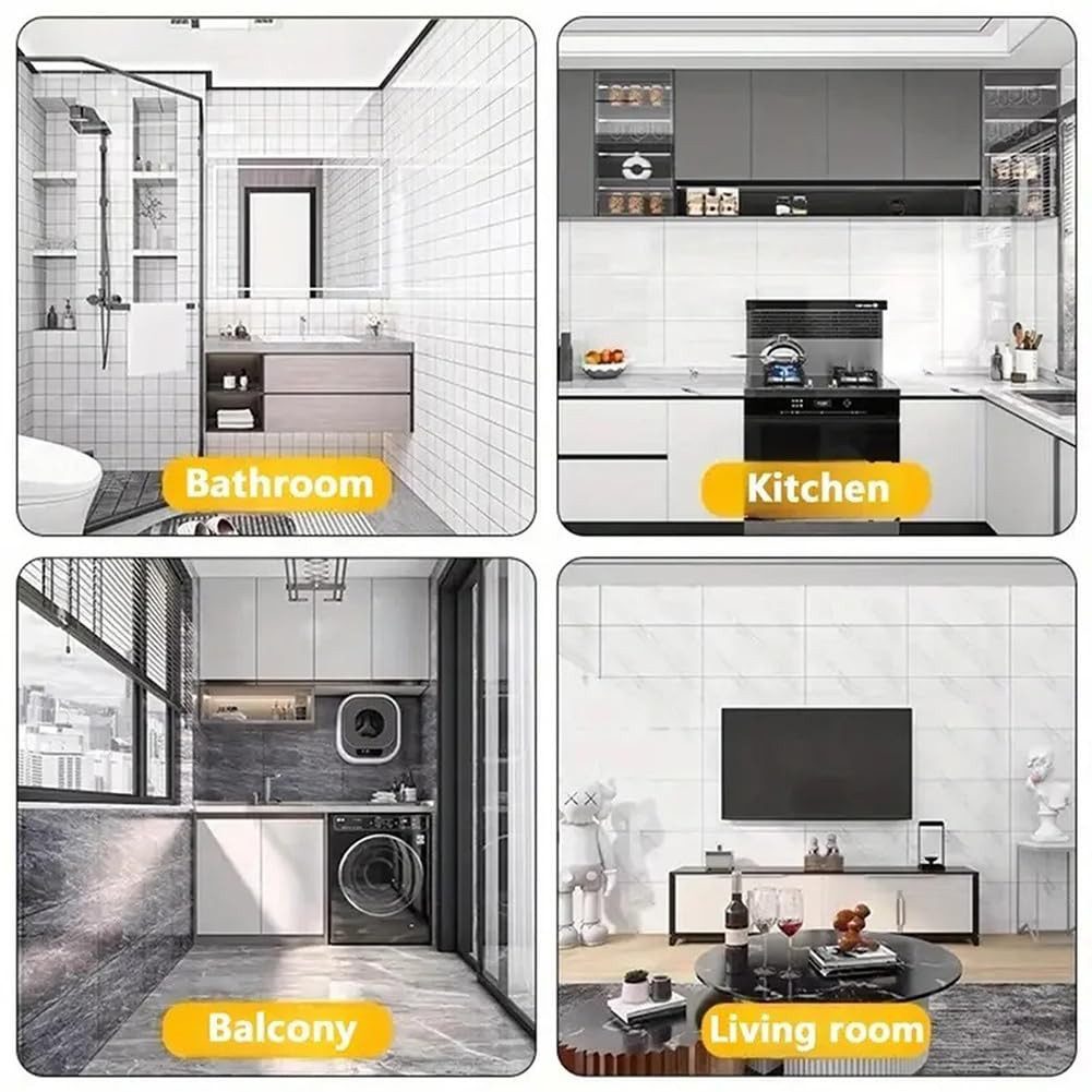 Coonoor Fliesenaufkleber Küchenrückwand selbstklebend, Spritzschutz Küche k günstig online kaufen