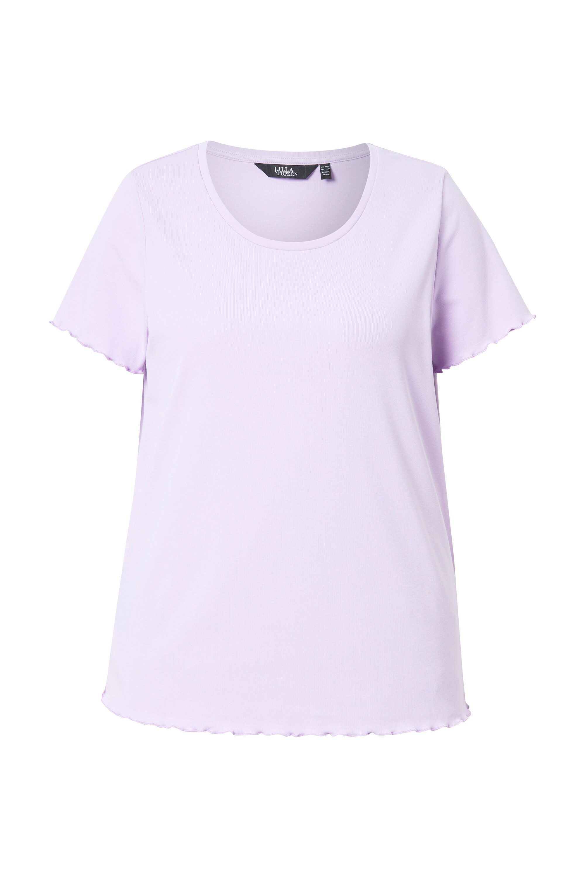 Ulla Popken T-Shirt T-Shirt Rippjersey Classic günstig online kaufen