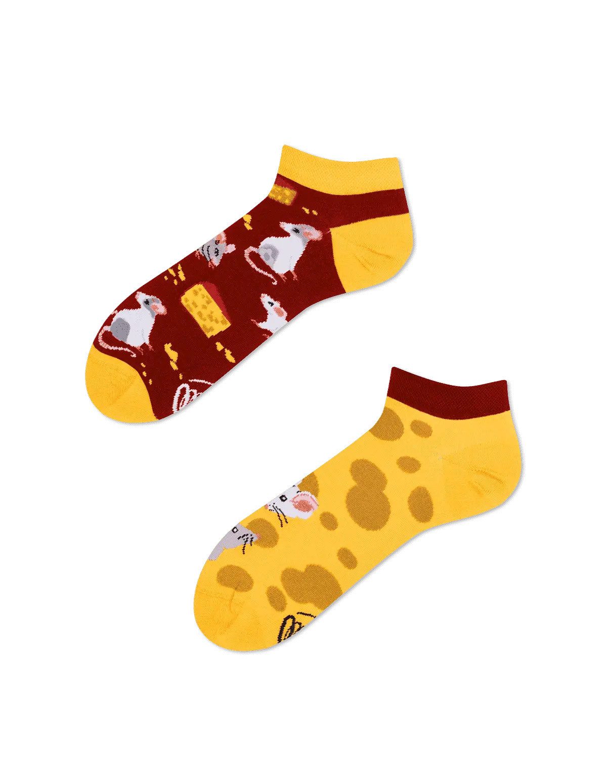 Sneakersocken Many Mornings Sneaker Mouse and Cheese