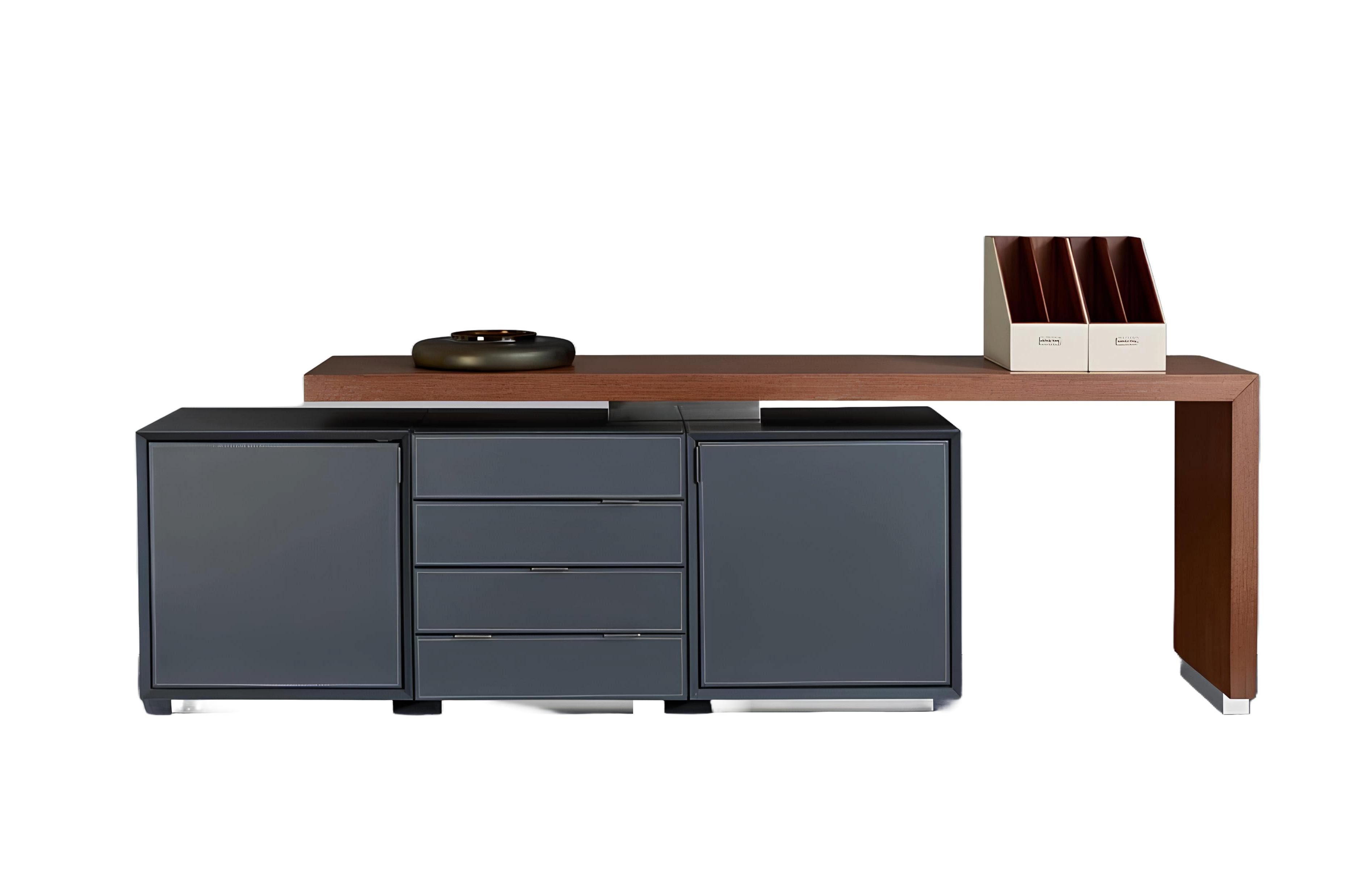 Xlmoebel Kommode Langes XXL-Möbelstück für das Büro mit vielen Schubladen (Kommode), Hergestellt in Europa