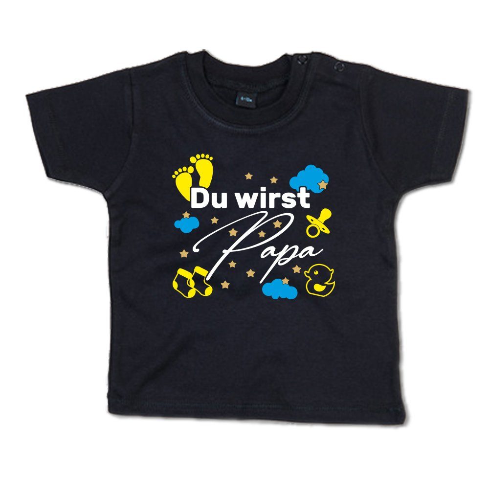 G-graphics T-Shirt Du wirst Papa Baby T-Shirt mit Spruch für den „Papa to be“als Geschenk