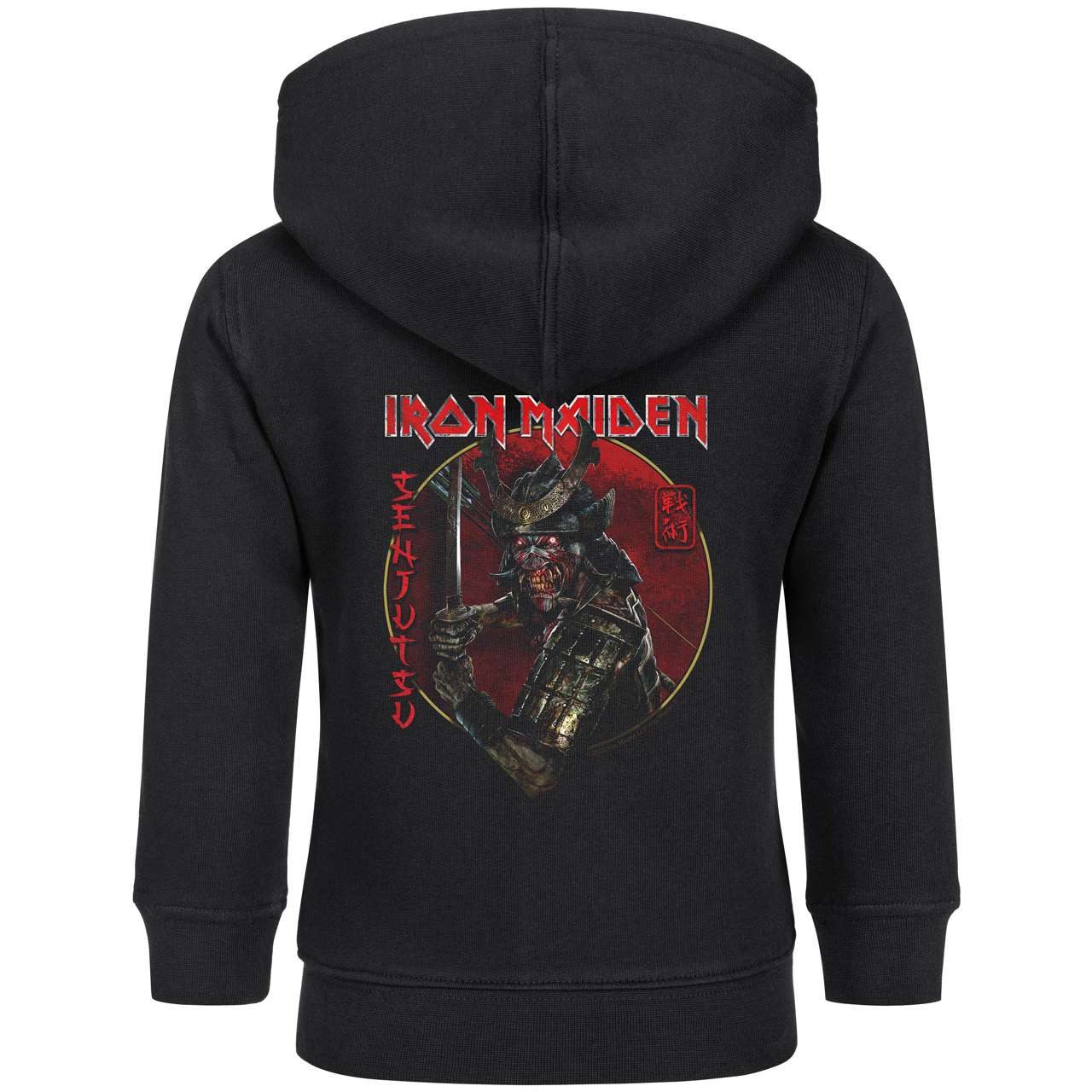 Metal Kids Kapuzensweatjacke mit Iron Maiden (Senjutsu) Aufdruck für Babys (0–24 M)