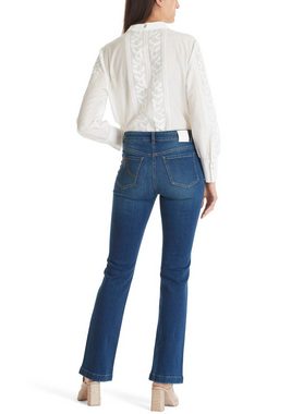 Marc Cain Bootcut-Jeans FARO Denim Essentials Premium Damenmode „Rethink Together“ Jeans FARO