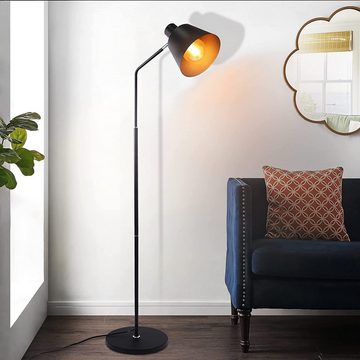 ZMH LED Stehlampe vintage retro 166cm E27 Wohnzimmer Kinderzimmer Büro, LED wechselbar