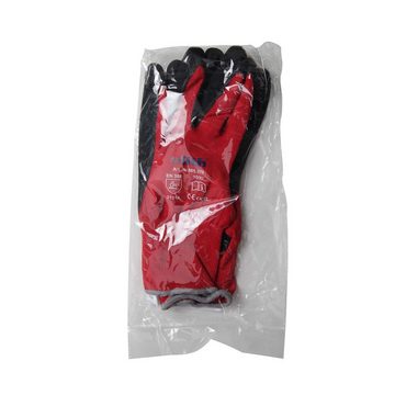 Scorprotect® Arbeitshandschuhe Arbeitshandschuh Montage-Feinstrickhandschuhe rot Größe 11