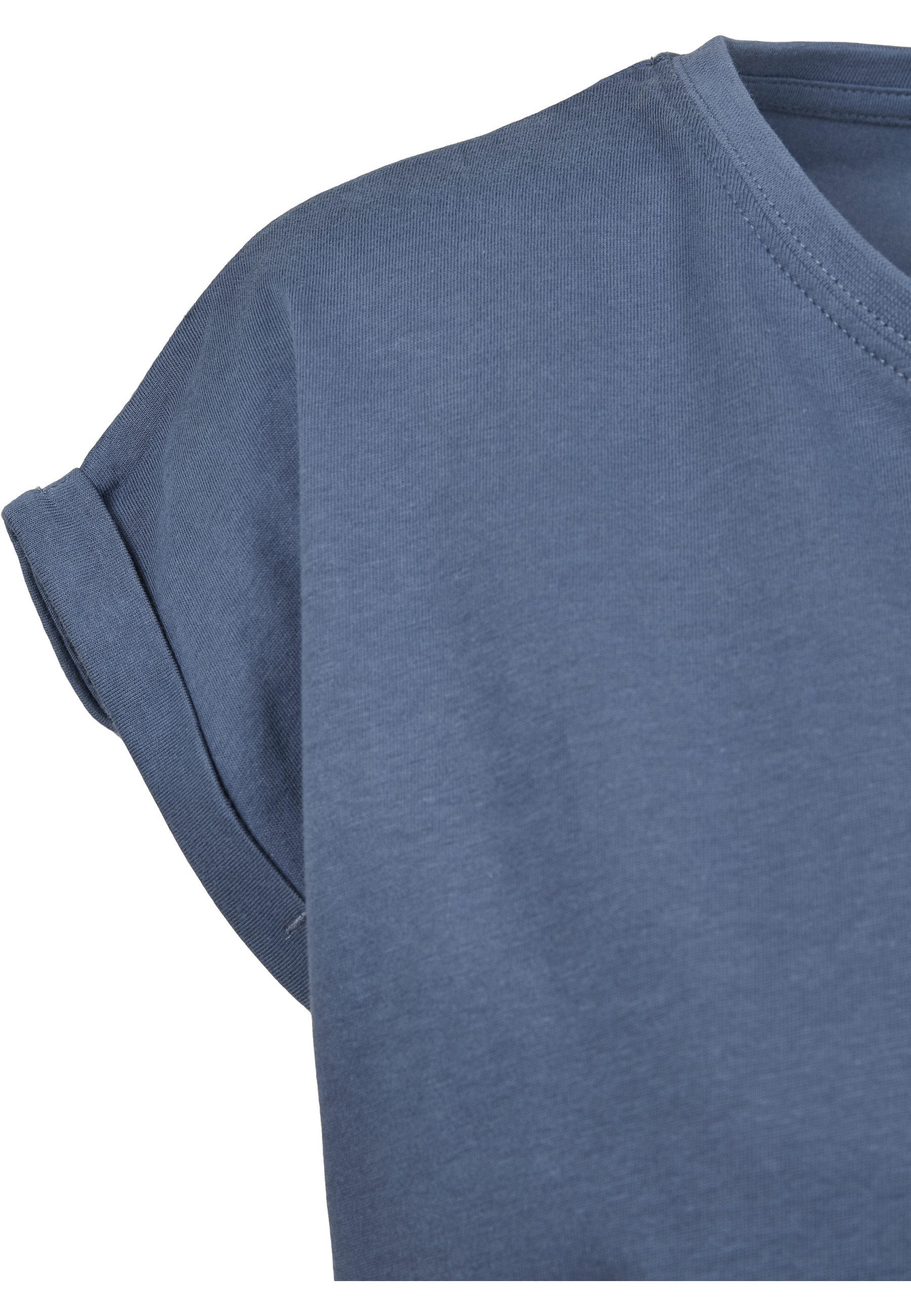 URBAN CLASSICS Kurzarmshirt Urban Classics Damen Ladies Extended Shoulder Tee (1-tlg) – Bild 4 von 5