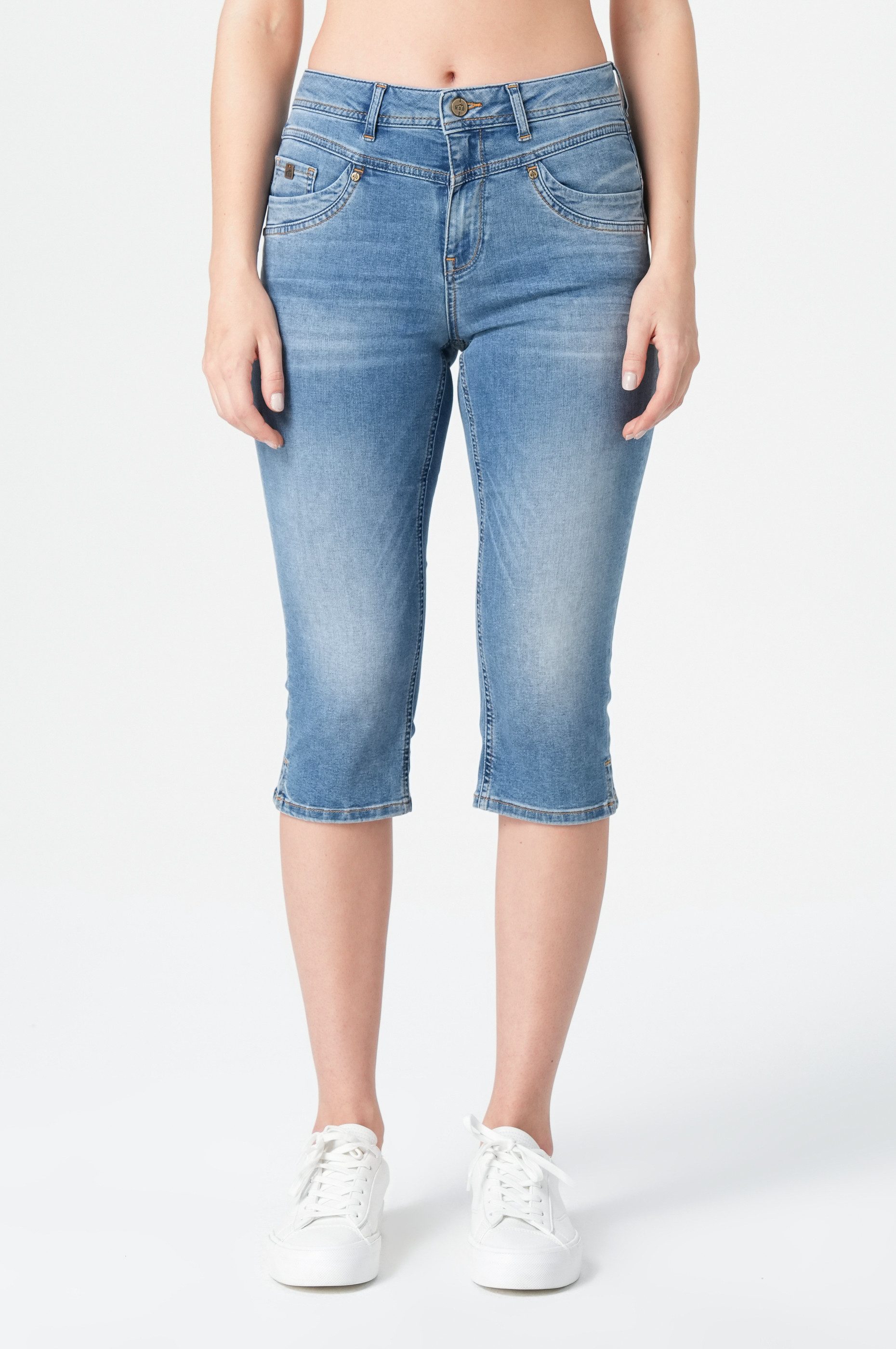Miracle of Denim 5-Pocket-Jeans Rea Capri günstig online kaufen