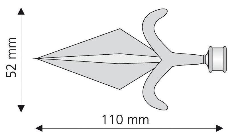 16 Gardinen, (Set, Amor, schwarz Liedeco, 2-St), Ø Gardinenstangen-Endstück Gardinenstangen mm für