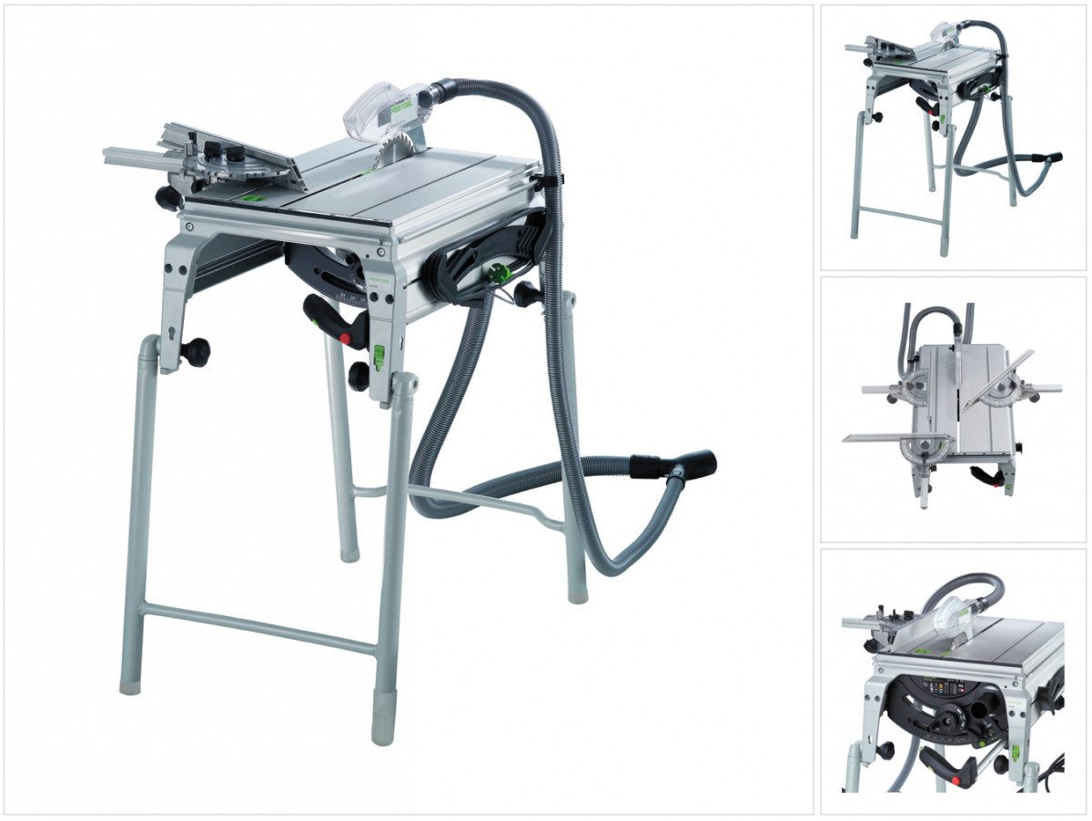 FESTOOL Tischkreissäge CS 50 EB Precisio Tischzugsäge 1200W 190 mm (561180) + Sägeblatt HW