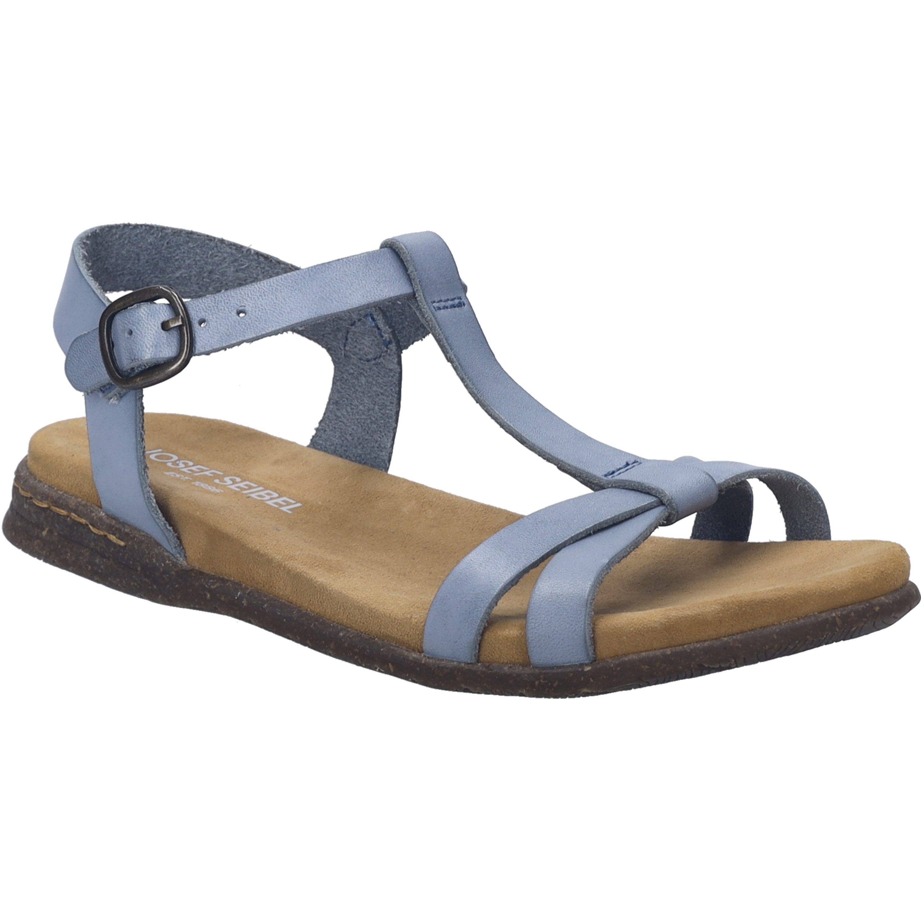 Fabricia 01, blau Sandale