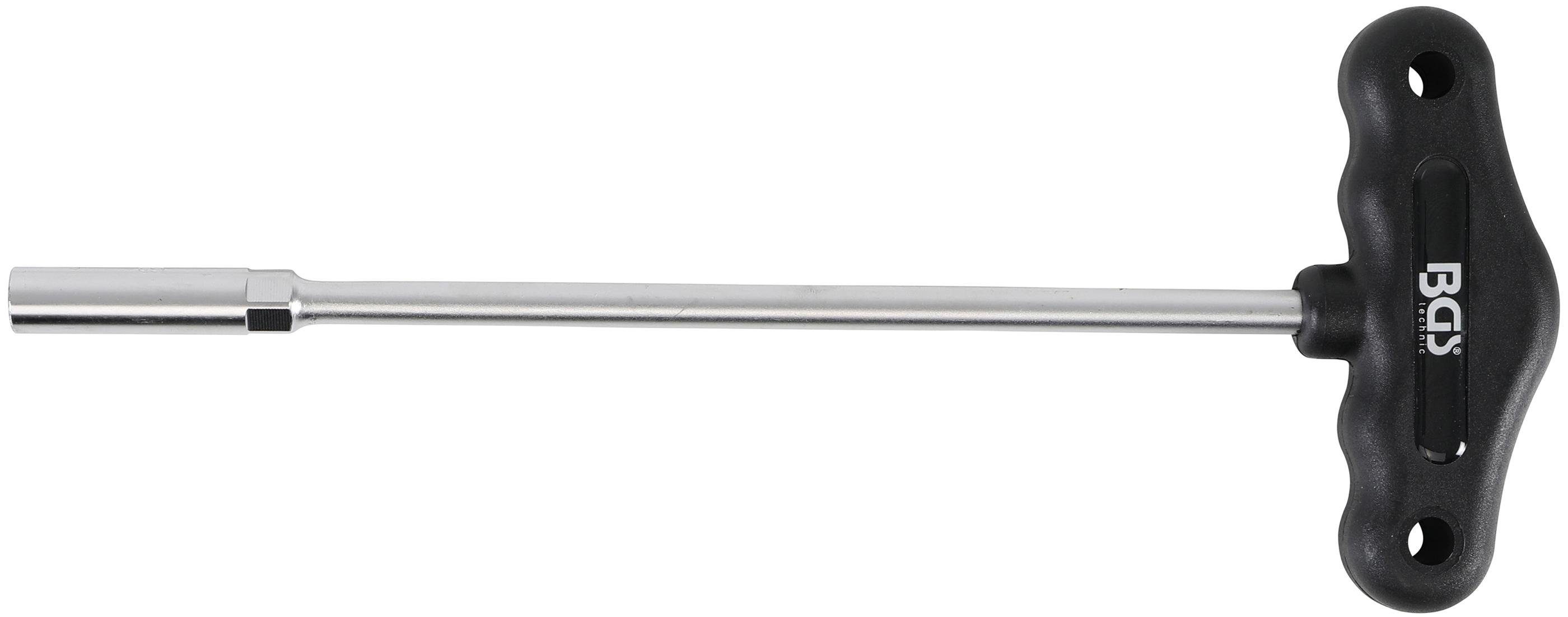 BGS technic Steckschlüssel Steckschlüssel mit T-Griff, Sechskant, SW 8 mm