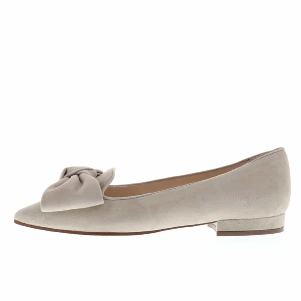 XAVER LUIS Schuhmanufaktur Ballerinas Cocos mit Schleife corda beige Ballerina – Bild 5 von 5