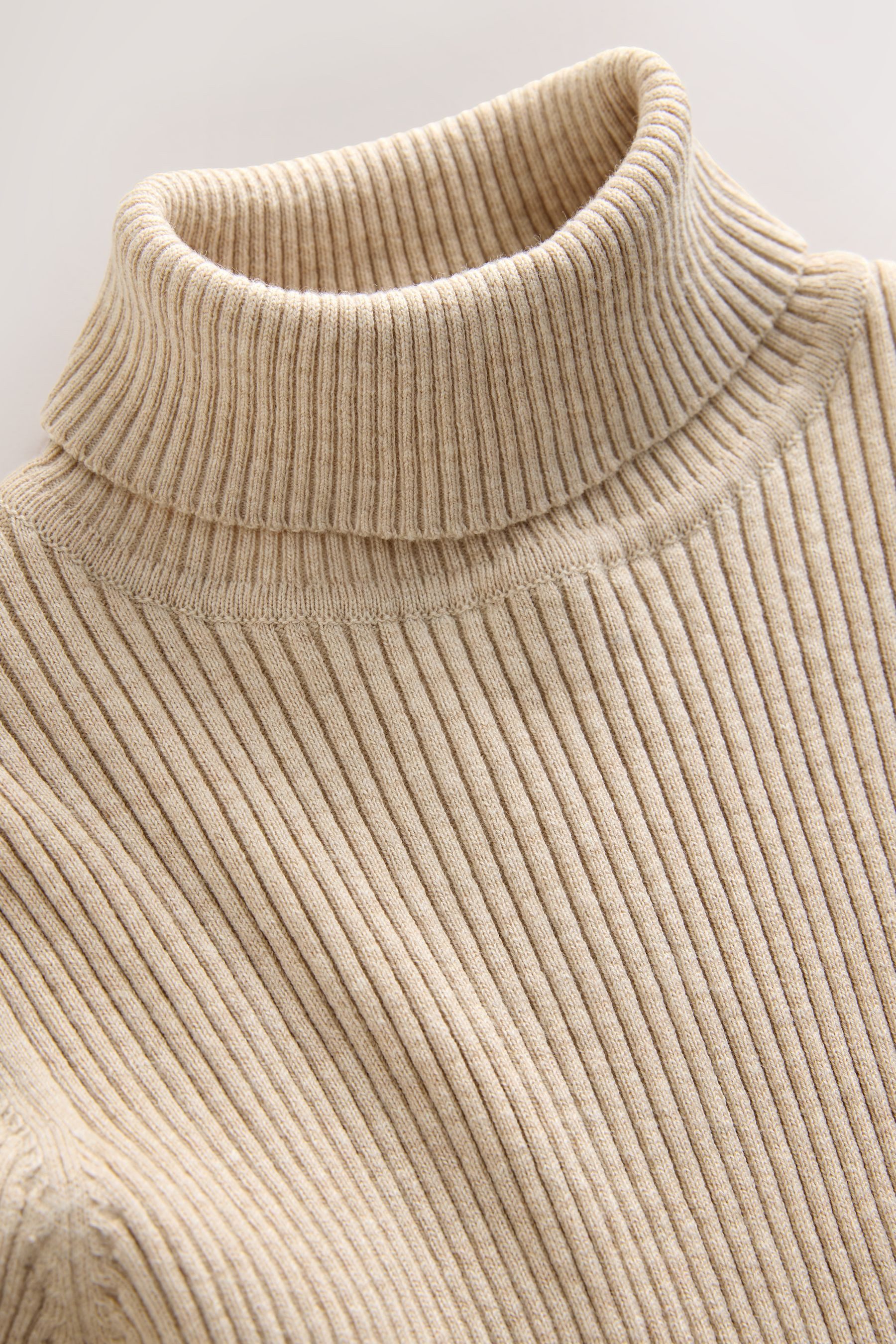 Next Strickpullover Strickpullover mit Rollkragen (1-tlg)