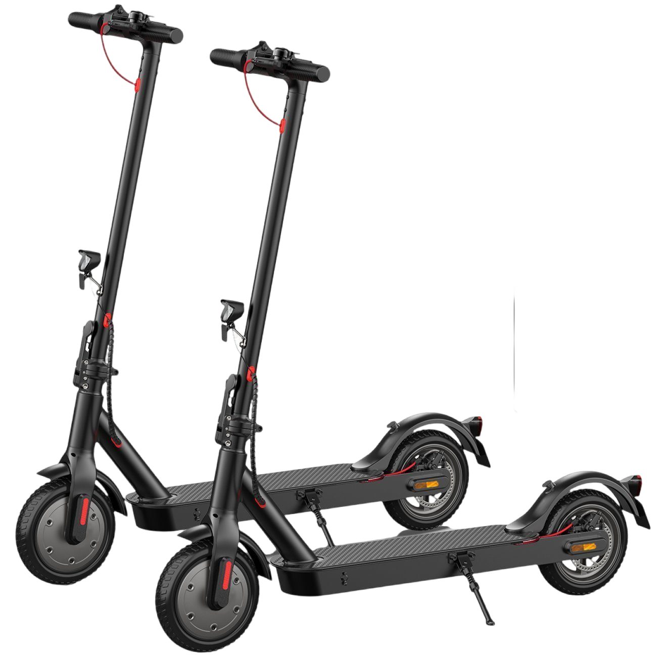 E-Scooter mit Straßenzulassung(ABE) 30km Reichweite,Faltbar Elektroroller,APP