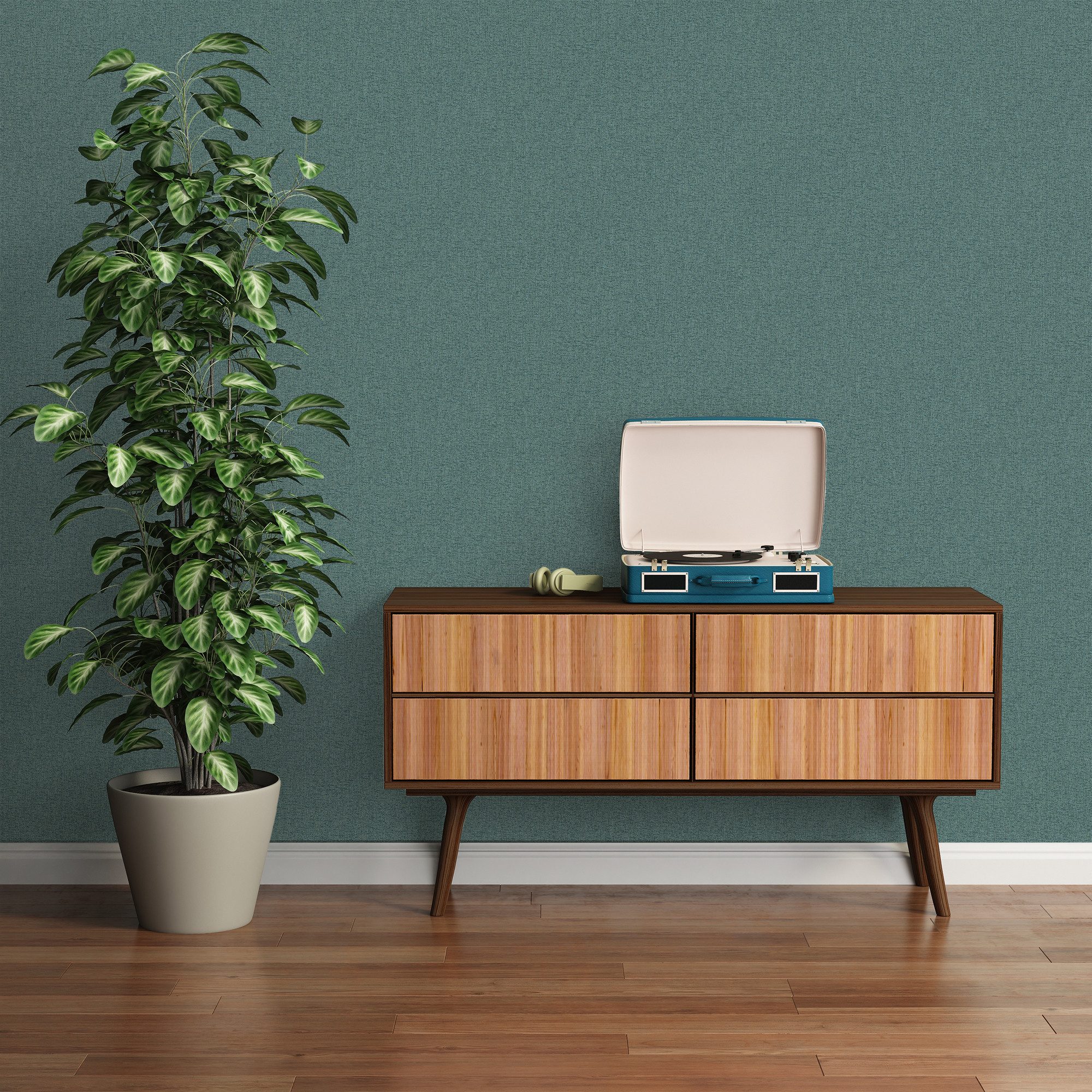 living walls Vliestapete Famous Garden einfarbige günstig online kaufen