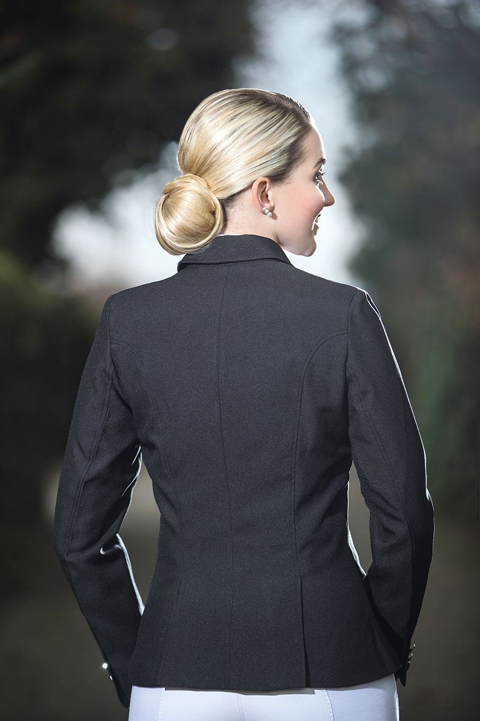 Reitjacke -Marburg- HKM Turnierjacket schwarz (9100)