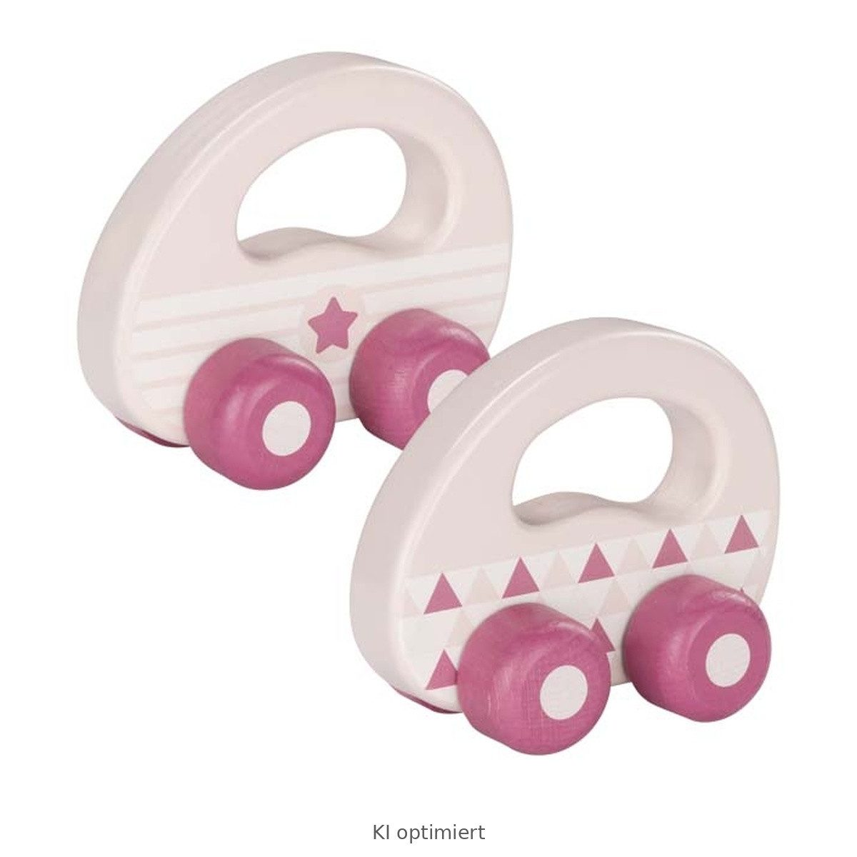 goki Stapelspielzeug Greiffahrzeuge aus Holz Beere von goki Baby Greifling für Mädchen aus