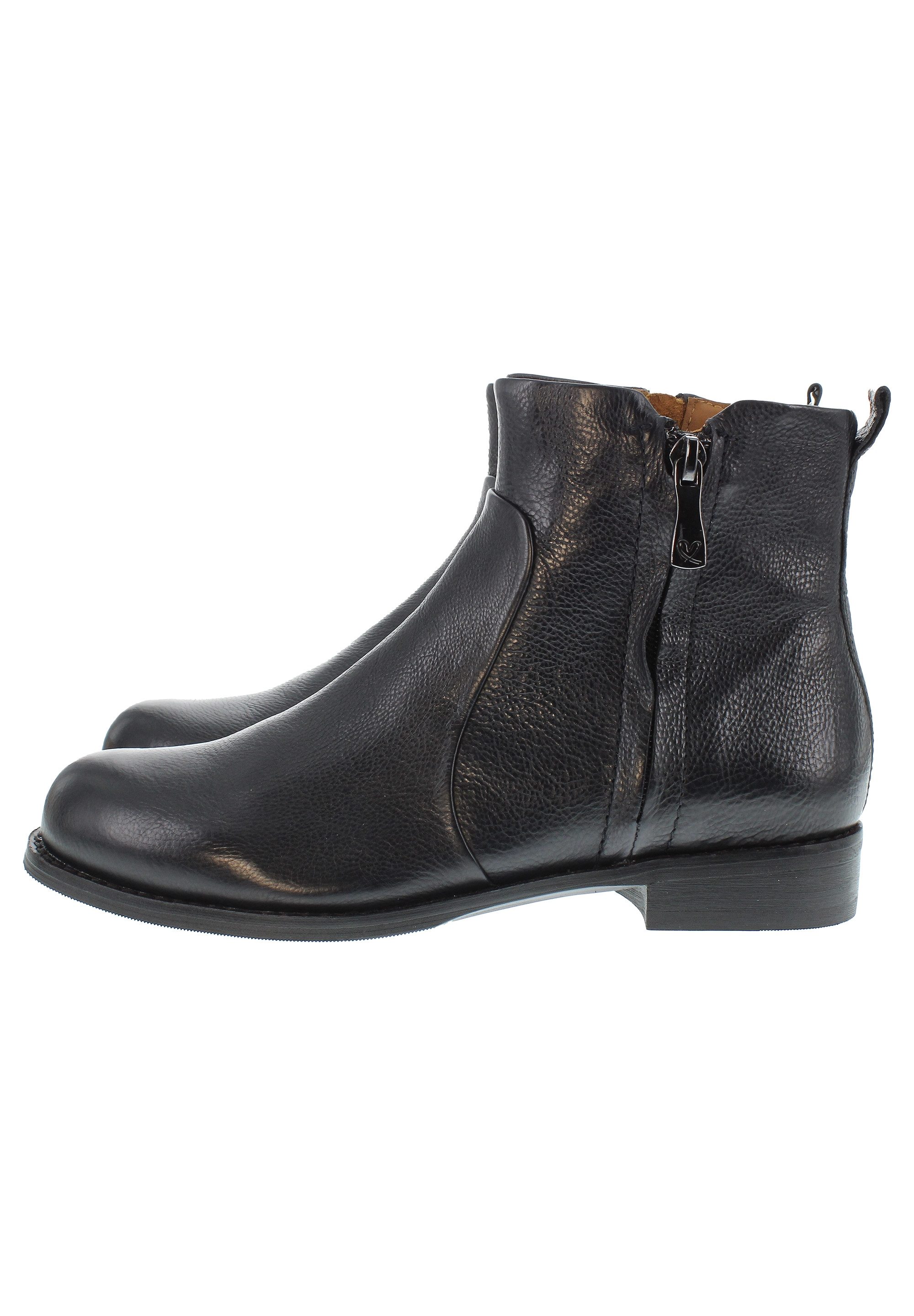 Everybody AYUNA - Coole Echtleder Stiefelette Lederfutter Schlupfstiefel