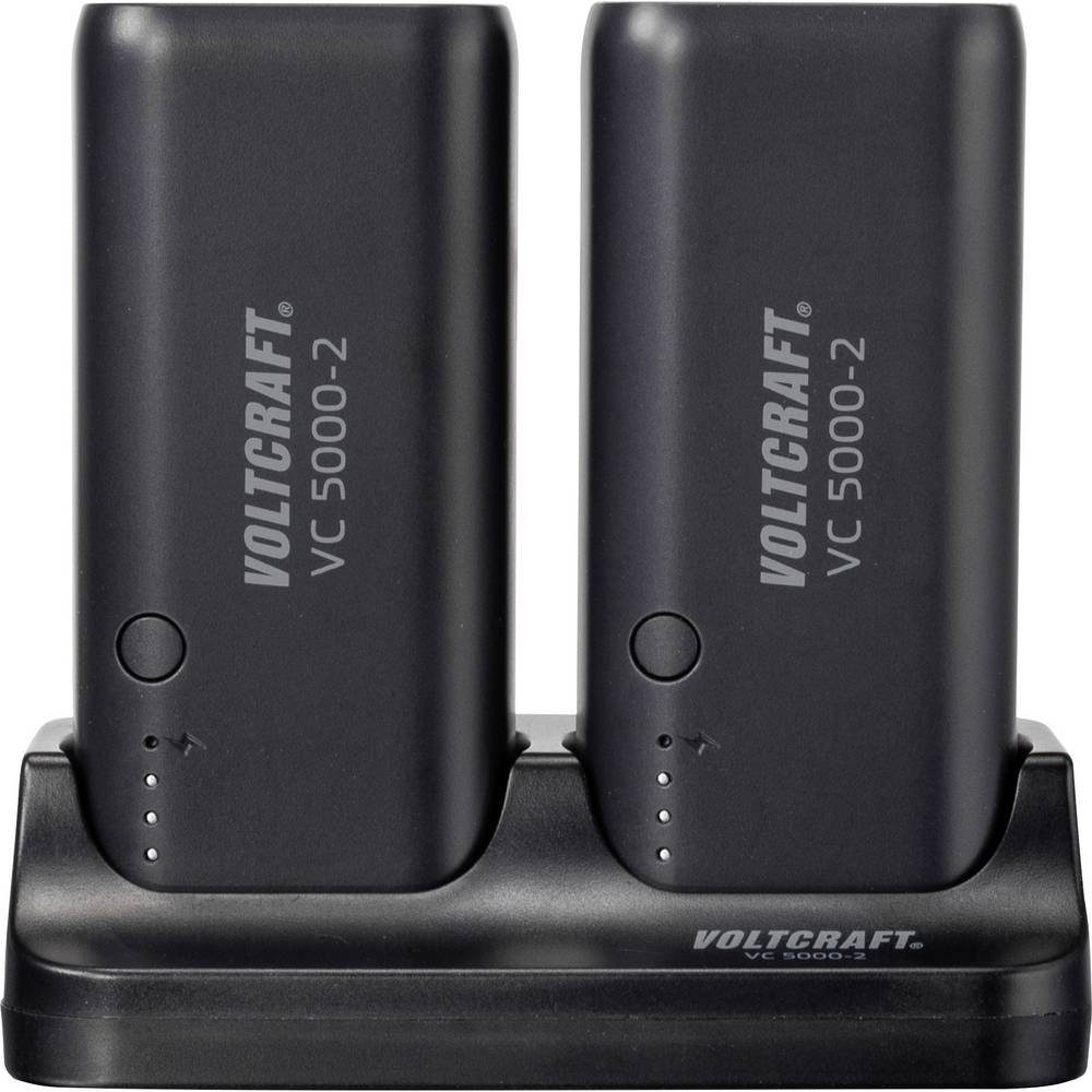 VOLTCRAFT Ladestation mit 2 Powerbanks 5000 mAh VC-11785290 Powerbank