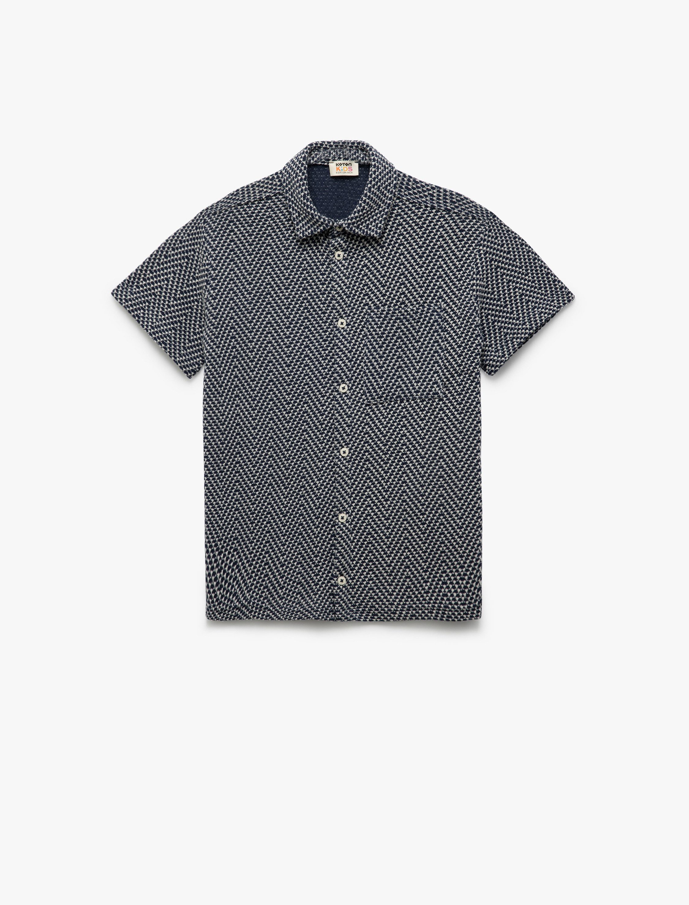 Koton Poloshirt Koton Button-Detail Polo-Shirt