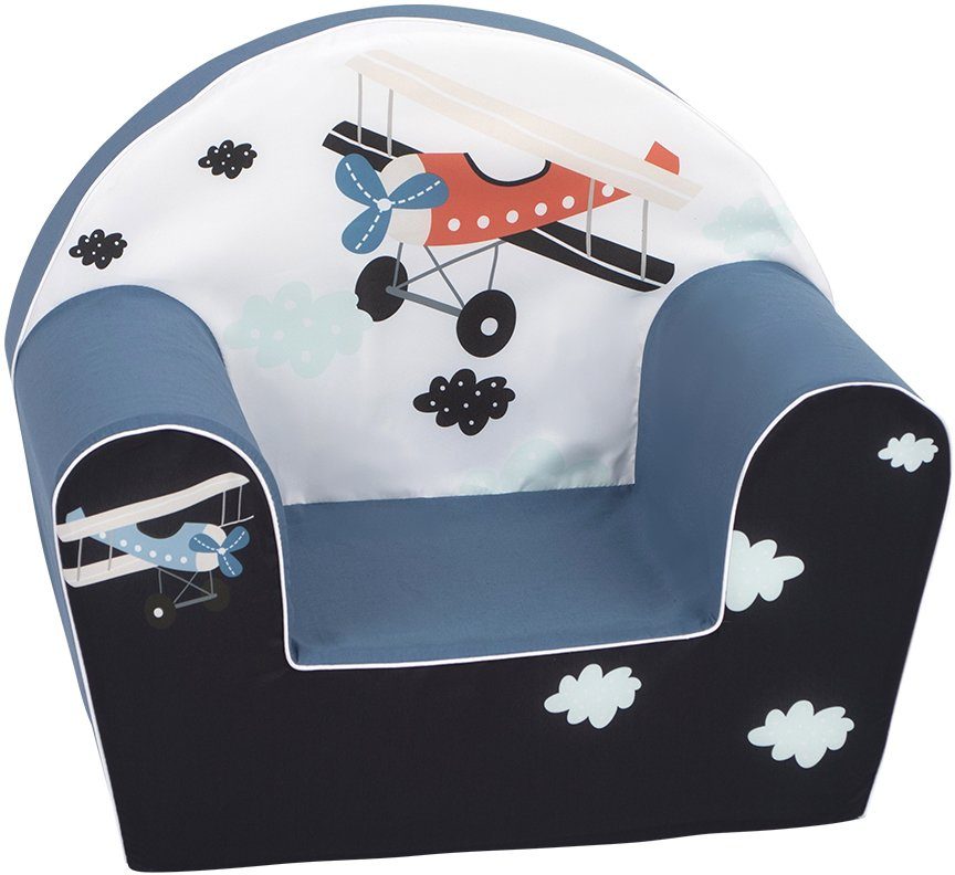 Knorrtoys® Sessel Plane, für Kinder; Made in Europe | Einzelsessel