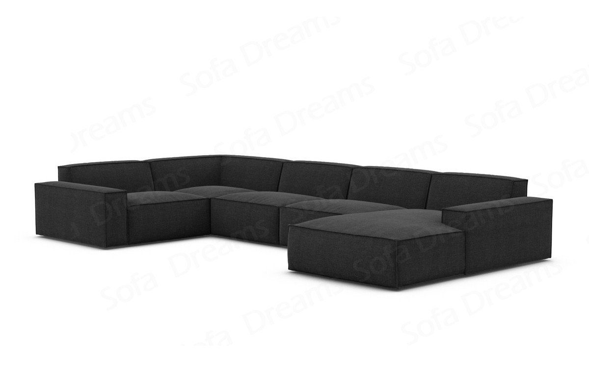 Sofa Dreams Wohnlandschaft Sofa Strukturstoff Polstersofa günstig online kaufen