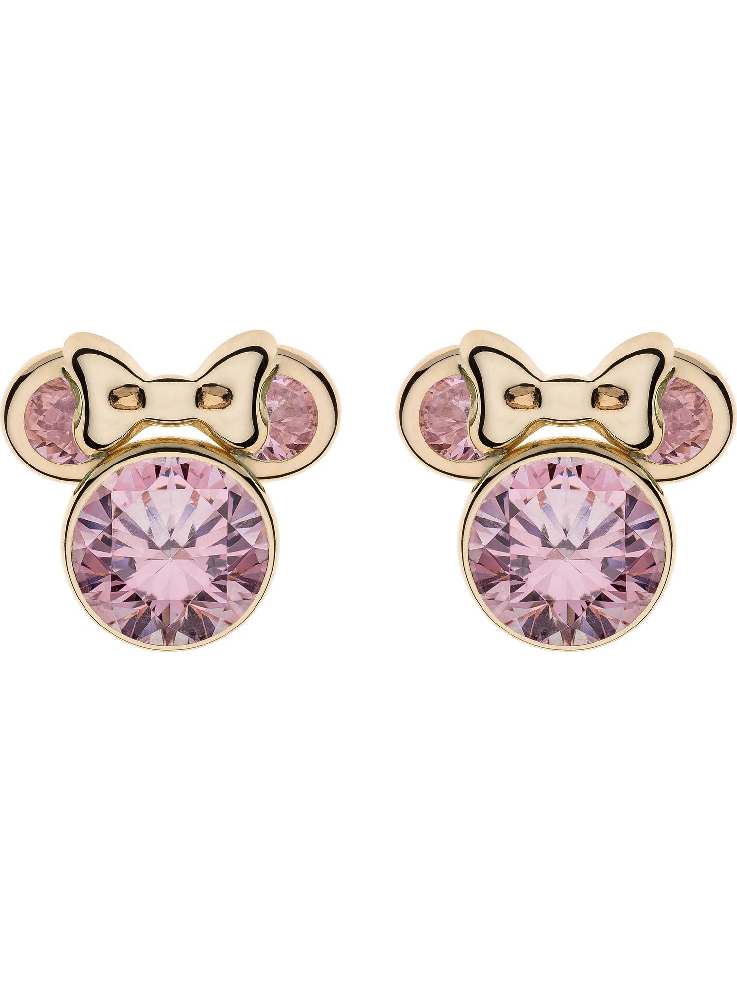 DISNEY Jewelry Paar Ohrstecker Disney Damen-Ohrstecker 375er Gelbgold 3 Kri günstig online kaufen