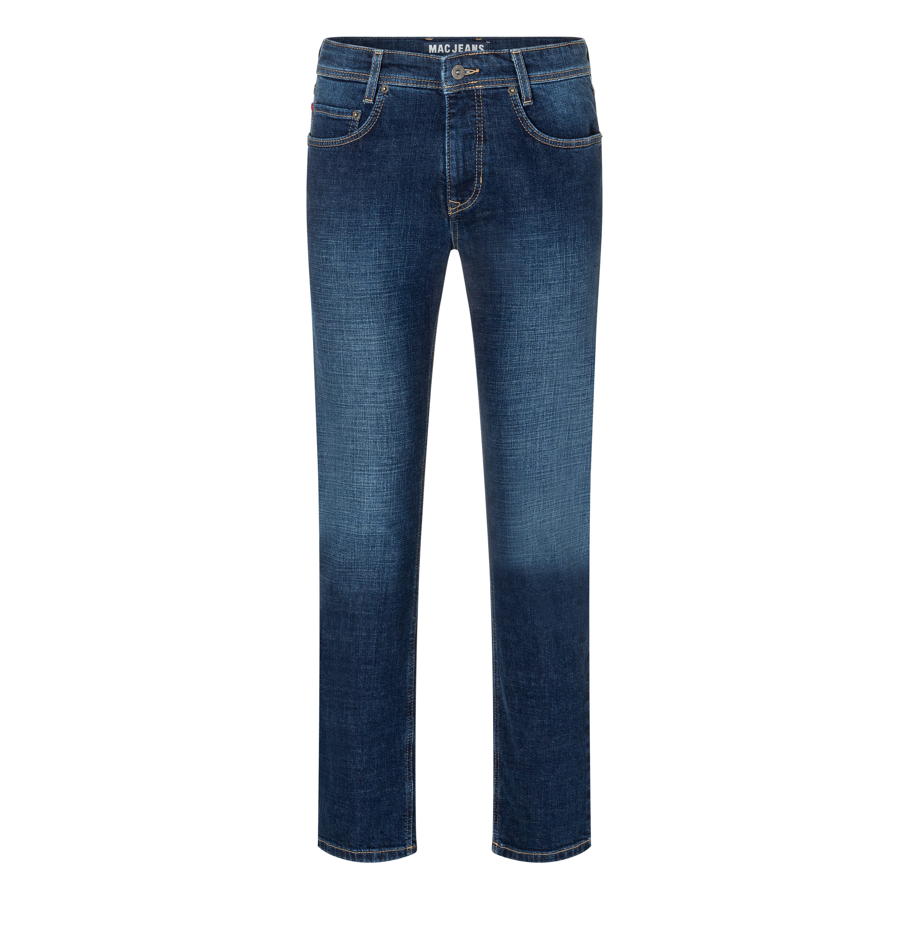 MAC Straight-Jeans Arne in gepflegter Optik, mit Stretch günstig online kaufen