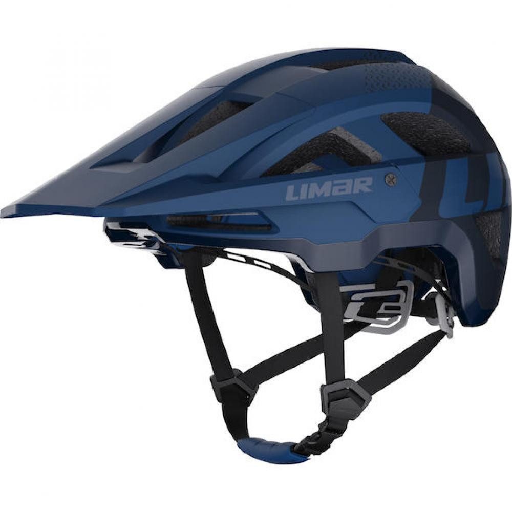 LIMAR Fahrradhelm Limar Tonale Matt Dark Blue L Blau - leichter All-Mountain & Enduro Fa