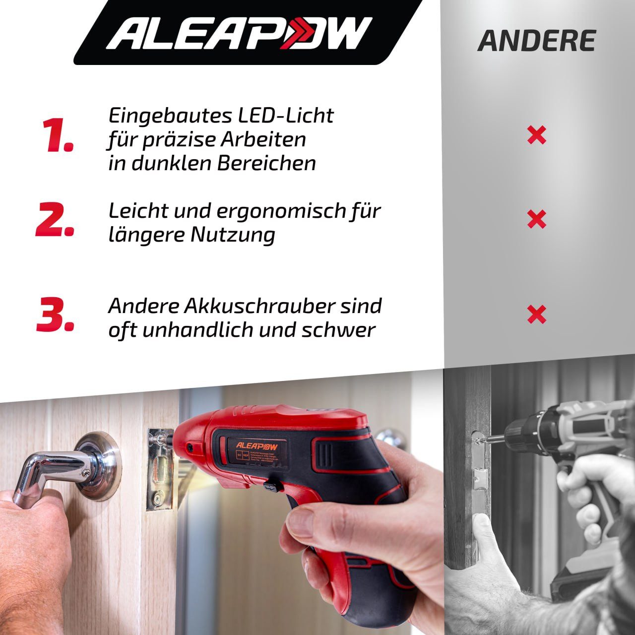 Diyarts Akku-Schrauber, 200,00 U/min, 5,00 Nm, günstig online kaufen