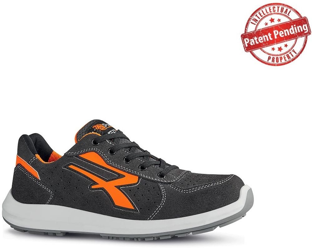 U Power Sicherheitsschuhe S1p SRC – Unisex, Orange, Mit Aluminium-Zehenschutzkappe – Größe 38