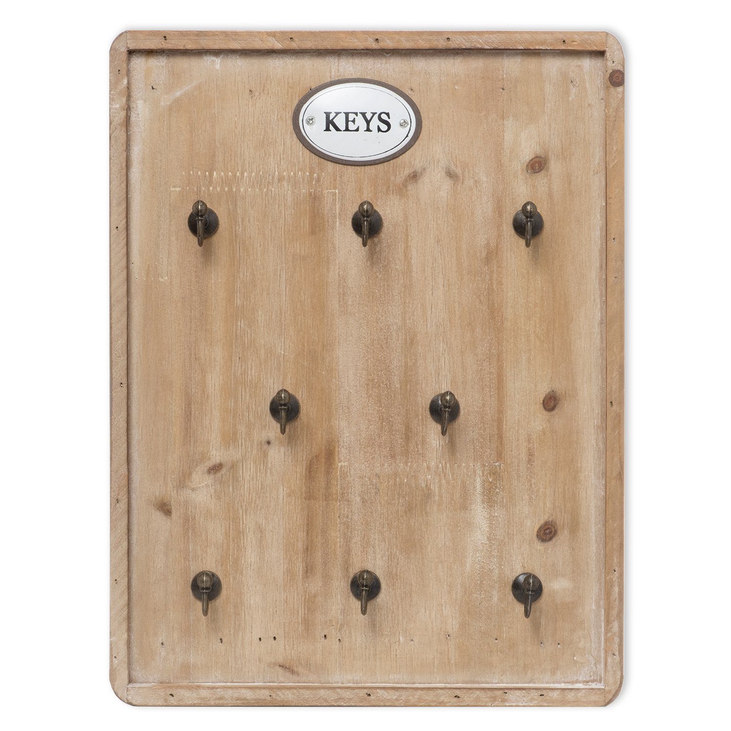 Moritz Schlüsselbrett »27x36cm Keys 8 Haken mit Rahmen braun«,  Schlüsselkasten Vintage Schlüsselbox Schlüsselleiste Schlüsselhaken  Schlüsselboard online kaufen | OTTO