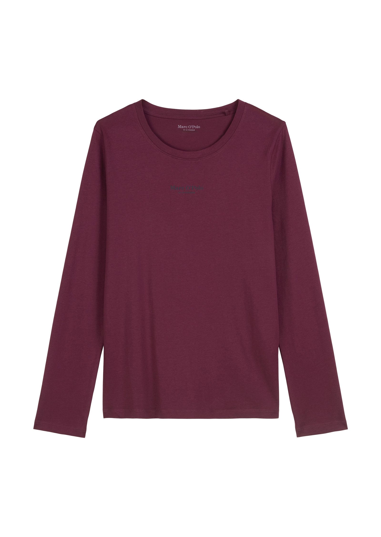Marc O'Polo Langarmshirt Rundhalsausschnitt, langärmelig, leicht günstig online kaufen