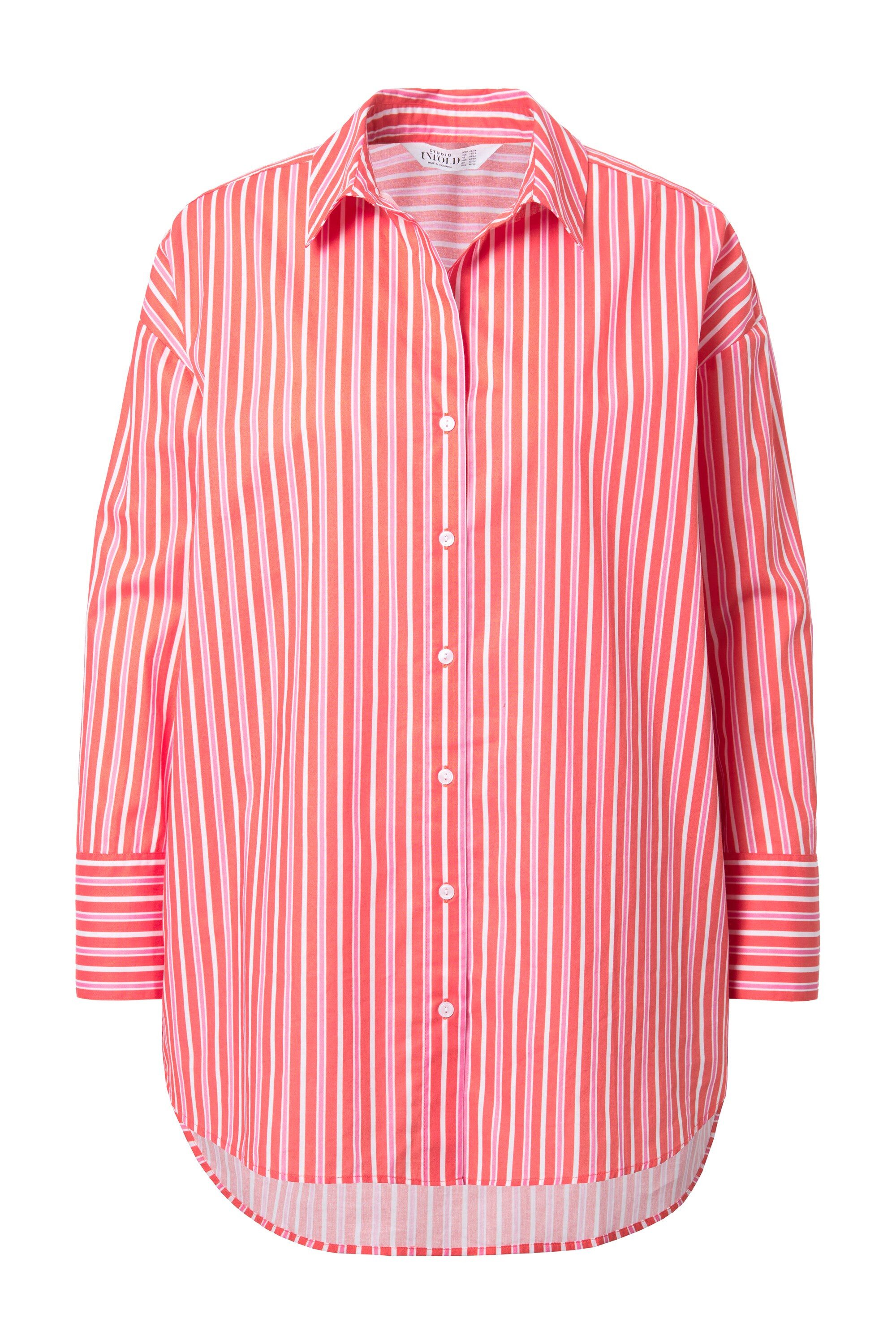 Studio Untold Hemdbluse Hemdbluse oversized Streifen günstig online kaufen
