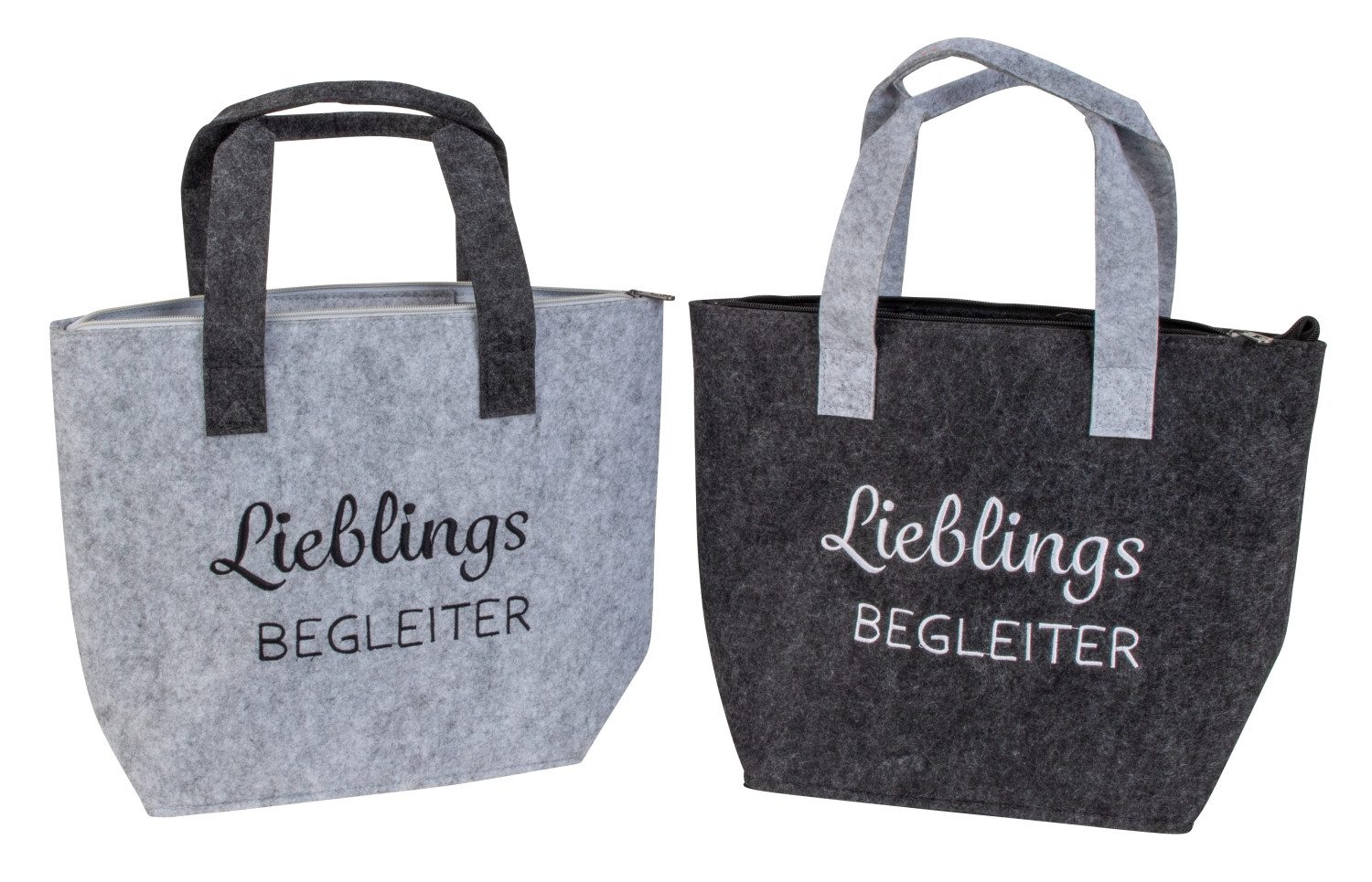 XiRRiX Shopper Handliche Einkaufstasche Filztasche Lieblingsbegleiter (Freizeittasche aus Filz mit Innentasche, H/B/T 30x39x12,5 cm), Einkaufshopper, Tragetasche