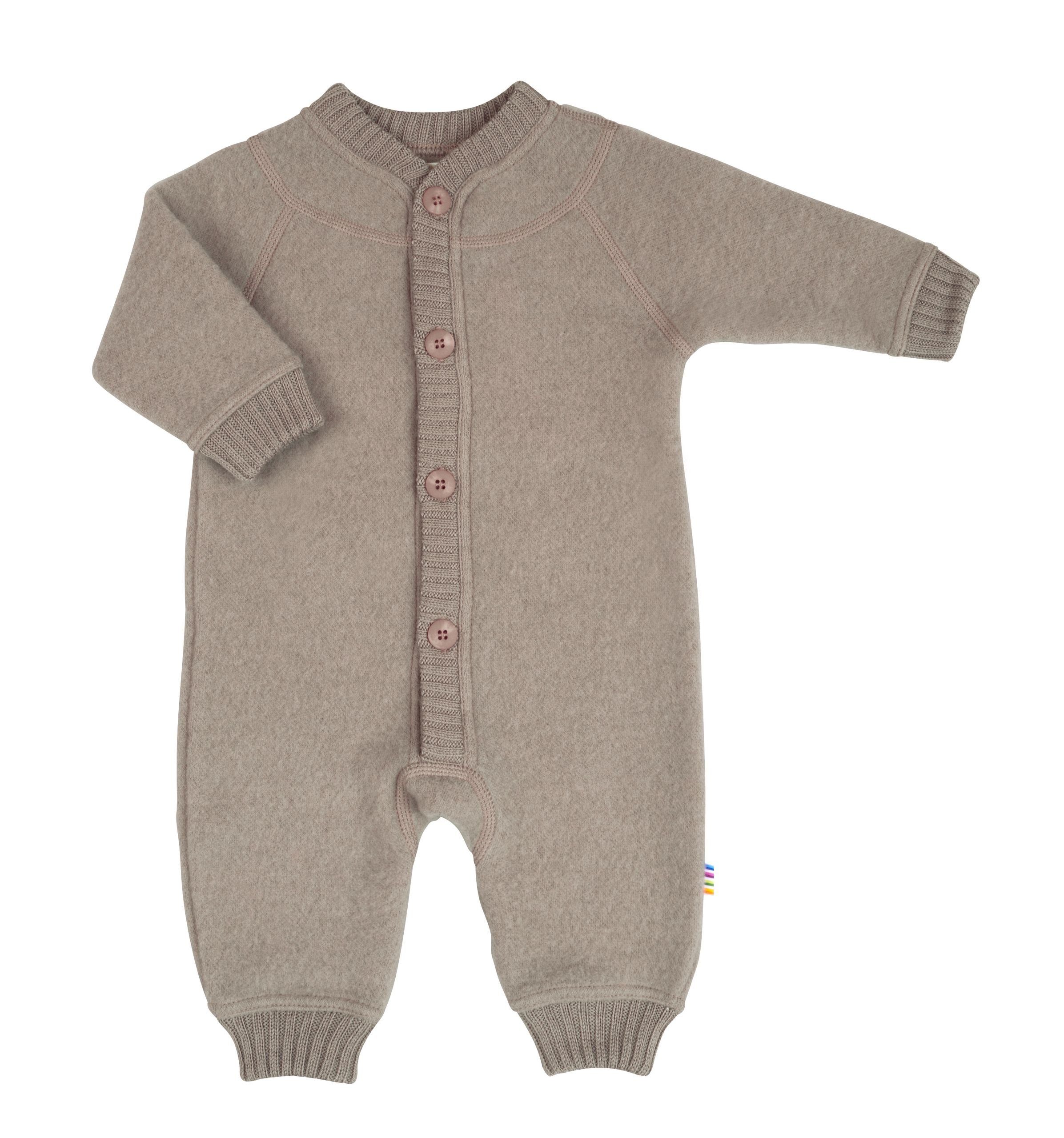 Wollfleece Wagenanzug sesam melange Joha Schneeoverall