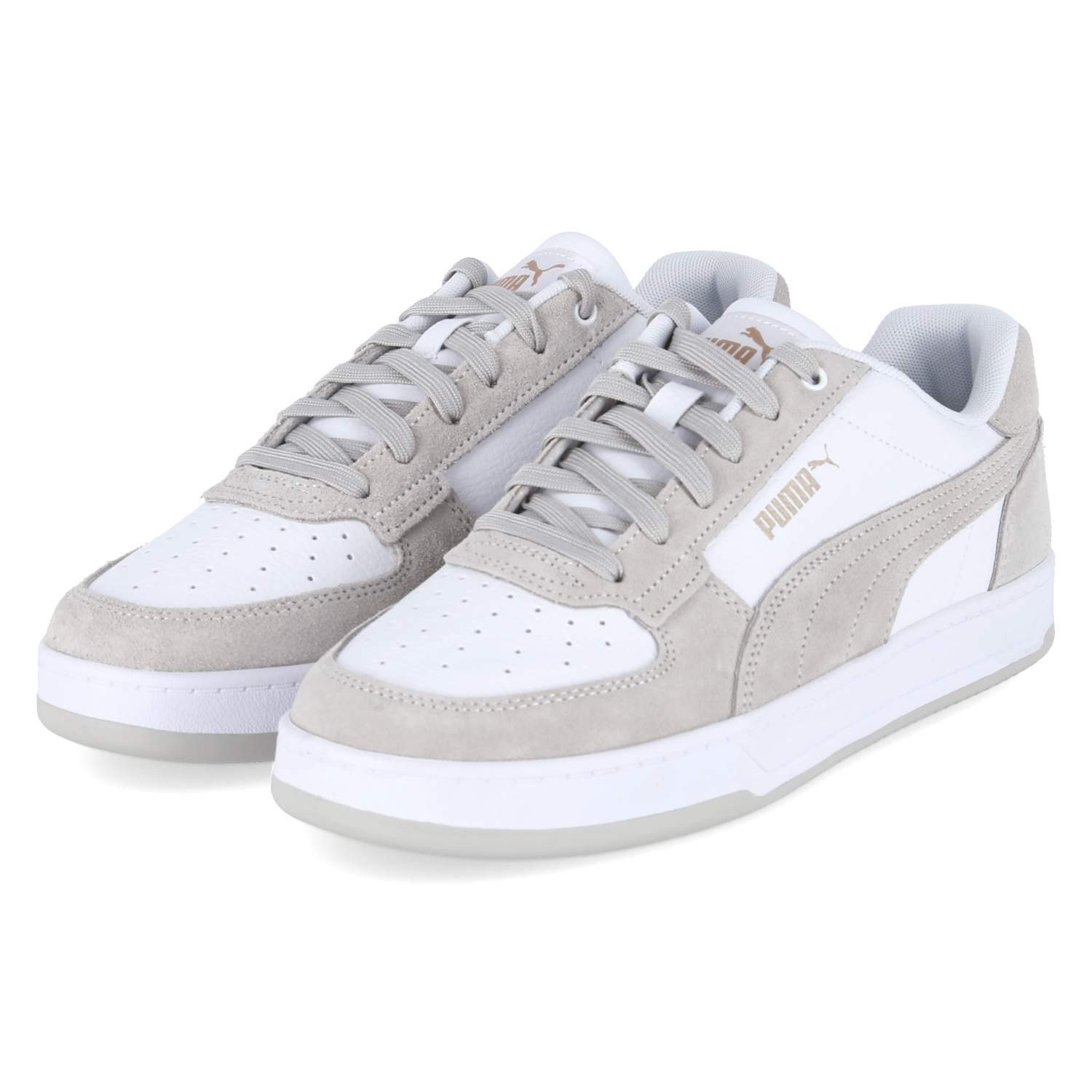 PUMA Puma 400710/03 SP Unisex Leder und Synthetik weiss-kombi Sneaker günstig online kaufen