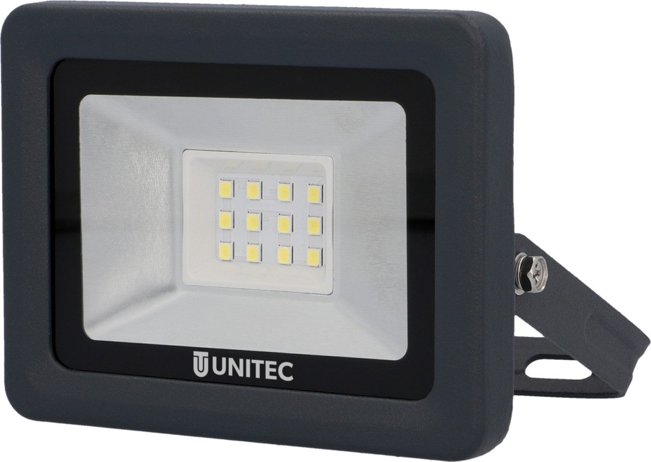 UNITEC Wandstrahler UniTec LED Strahler anthrazit 7 W 850 lm, Inkl. Leuchtmittel, Nicht dimmbar ohne Bewegungsmelder