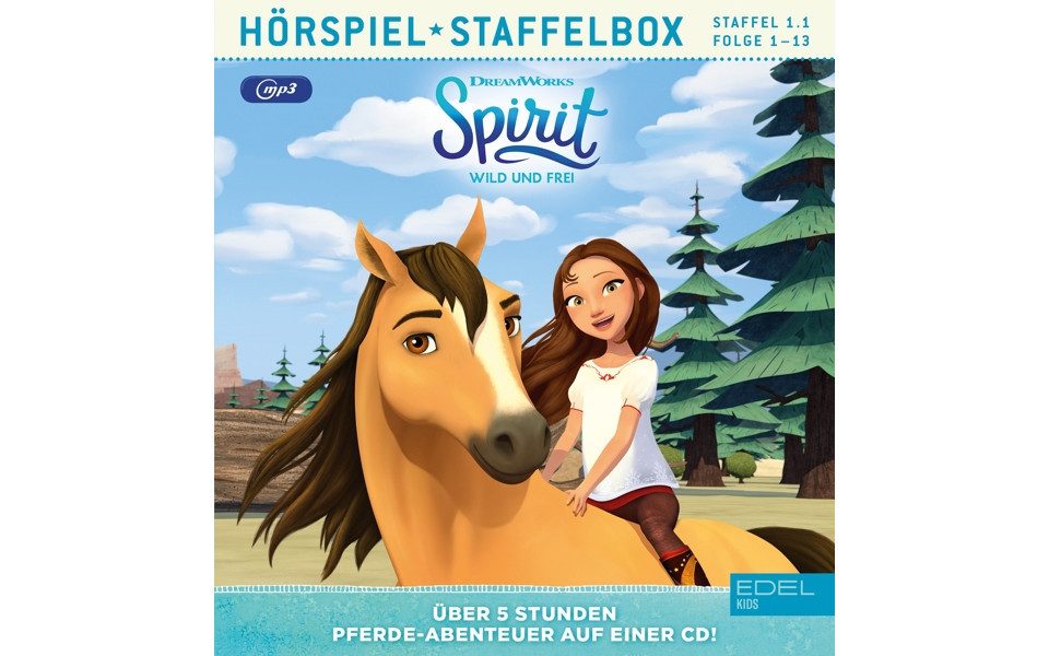 Hörspiel-CD Spirit - Staffelbox 1.1 (Staffel 1, Folge 1-13) (mp3)