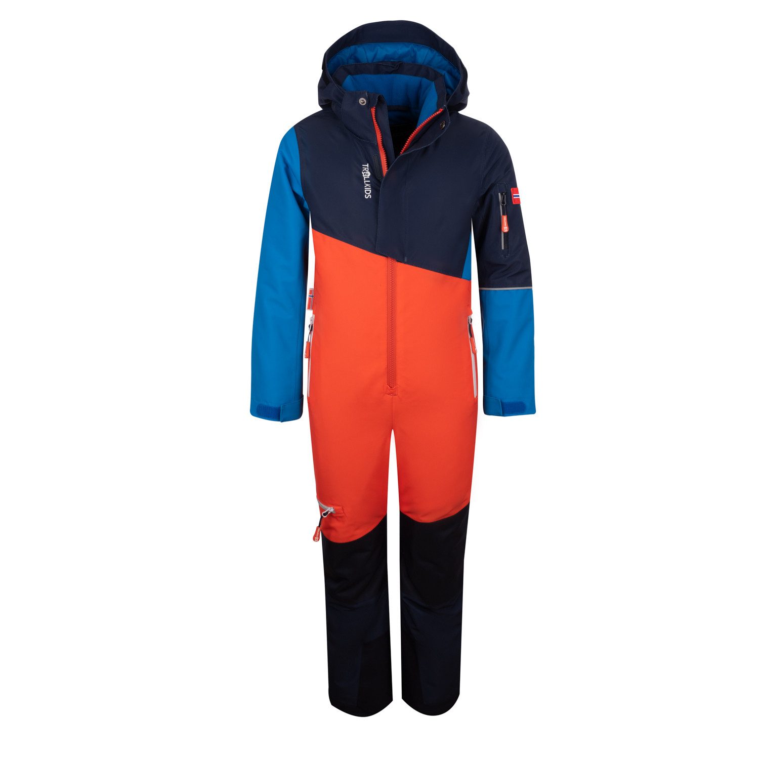 Orange/Mittelblau