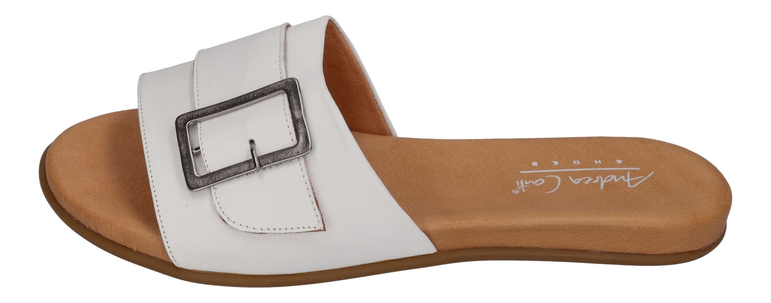 Andrea Conti 0455904 Pantolette weiß günstig online kaufen
