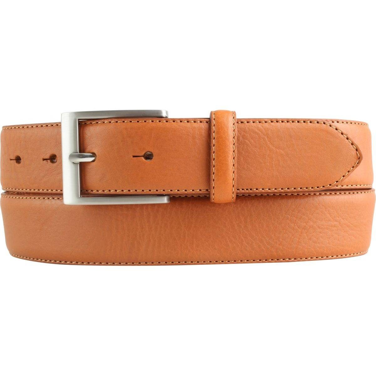 BELTINGER Ledergürtel Hochwertiger Anzuggürtel aus Vollrindleder 3,5 cm - Bombierter Anzug-G (1-St)