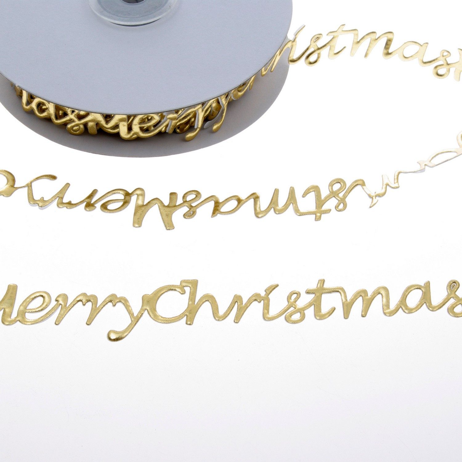 Deko AS Dekoband SekleBo® - Selbstklebende Bordüre 56 mal 'Merry Christmas' je 16cm la