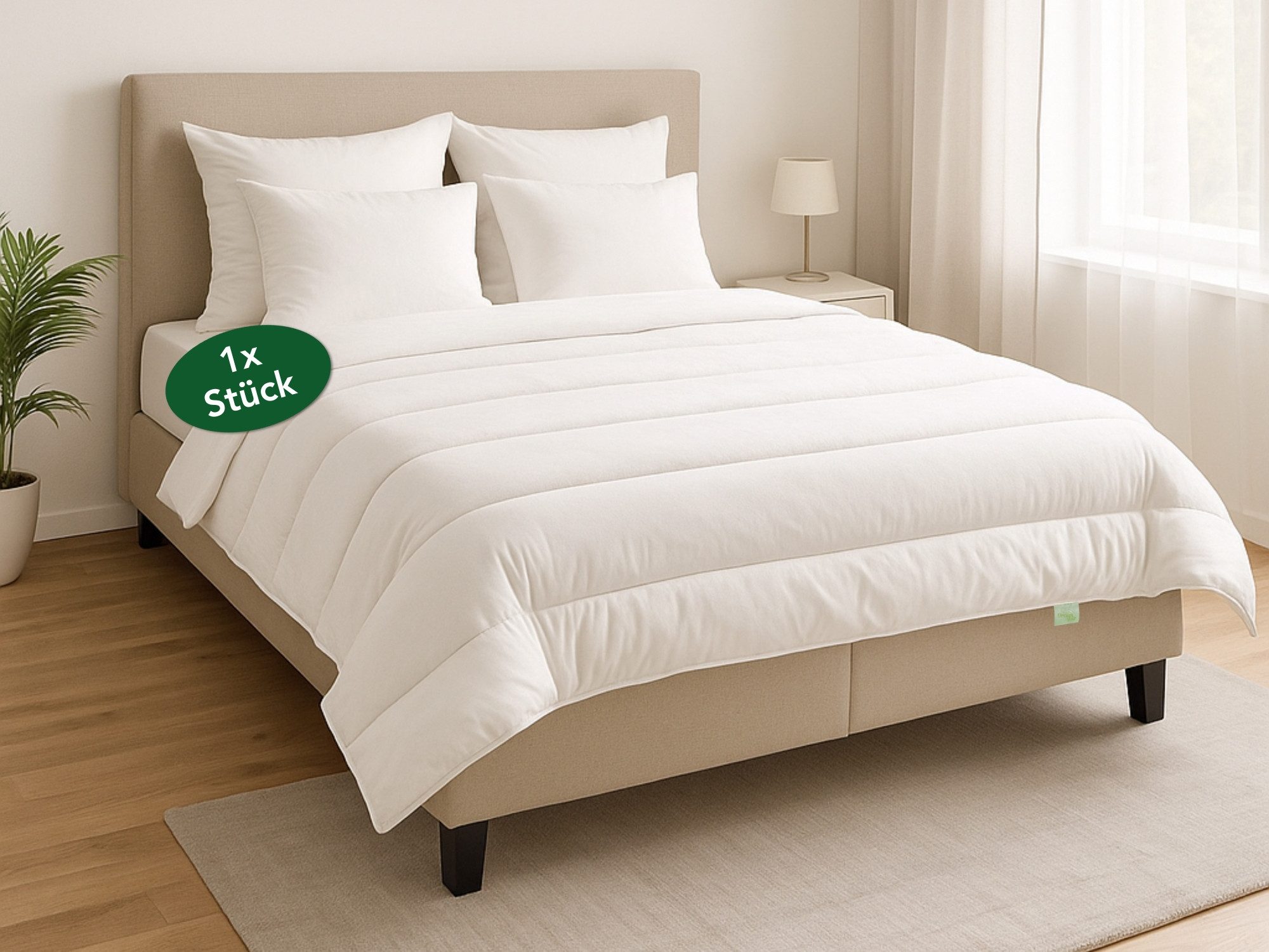 Dreamstar Microfaserbettdecke Eco, Bettdecken 2er-Set - 4-Jahreszeiten, Gan günstig online kaufen